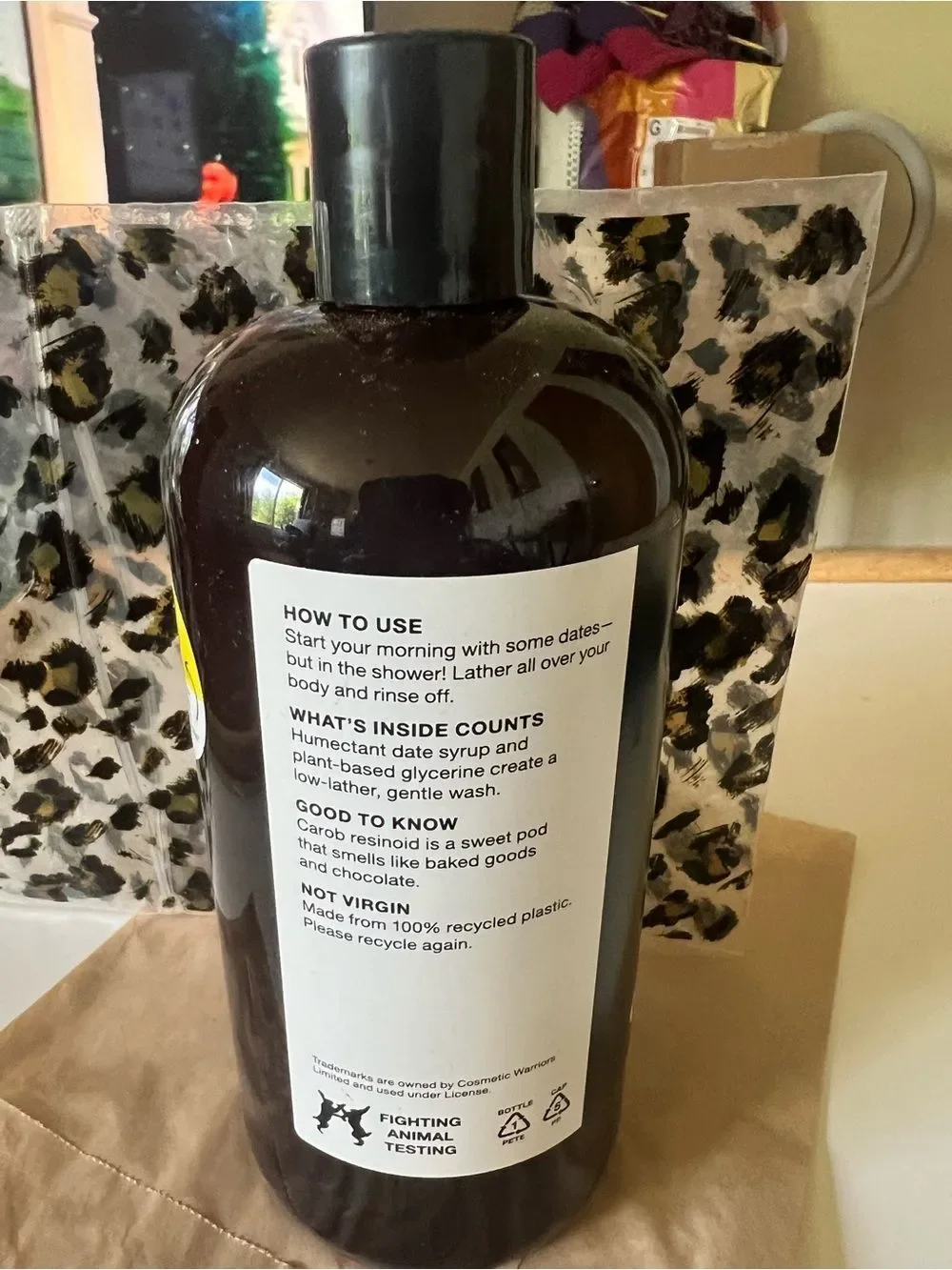 LUSH Sticky Dates Shower Gel - 16.9 oz SEALED